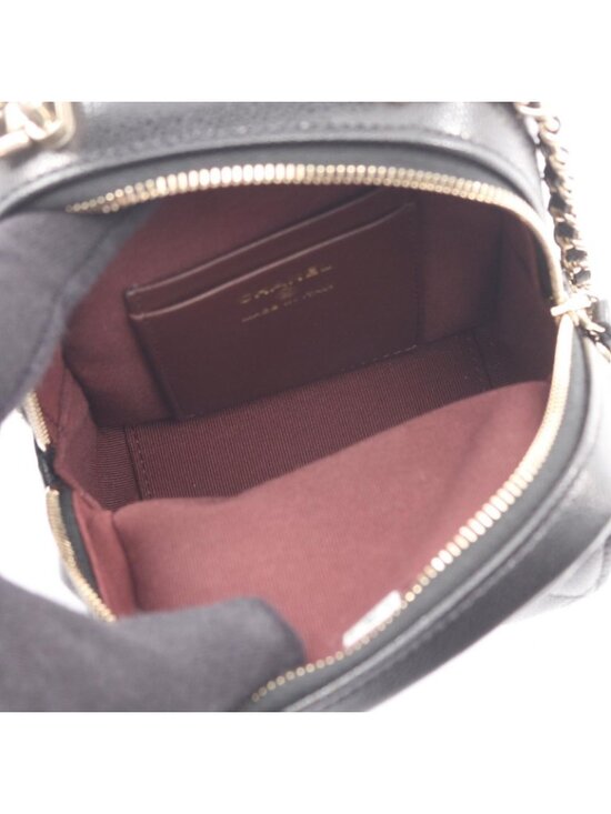 Chanel Backpack Quilted Black Caviar Leather Mini Chain main image 5